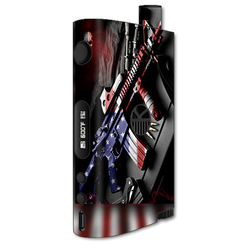  Ar Military Rifle America Flag Kangertech NeBox Skin
