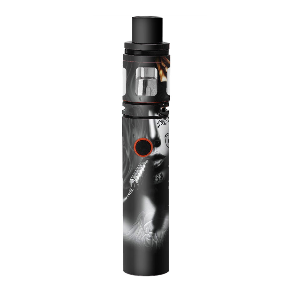  Dark Rose Tattoo Girl Smok Stick V8 Skin
