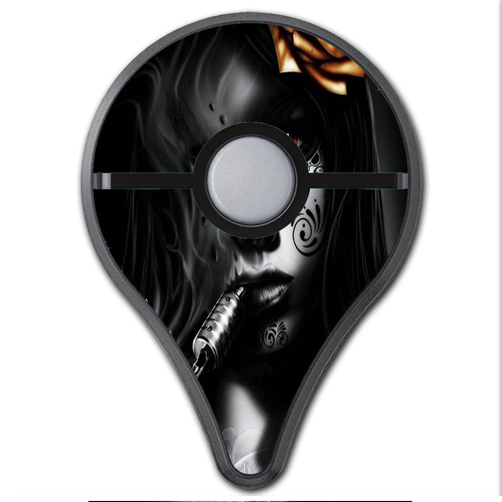  Dark Rose Tattoo Girl Pokemon Go Plus Skin