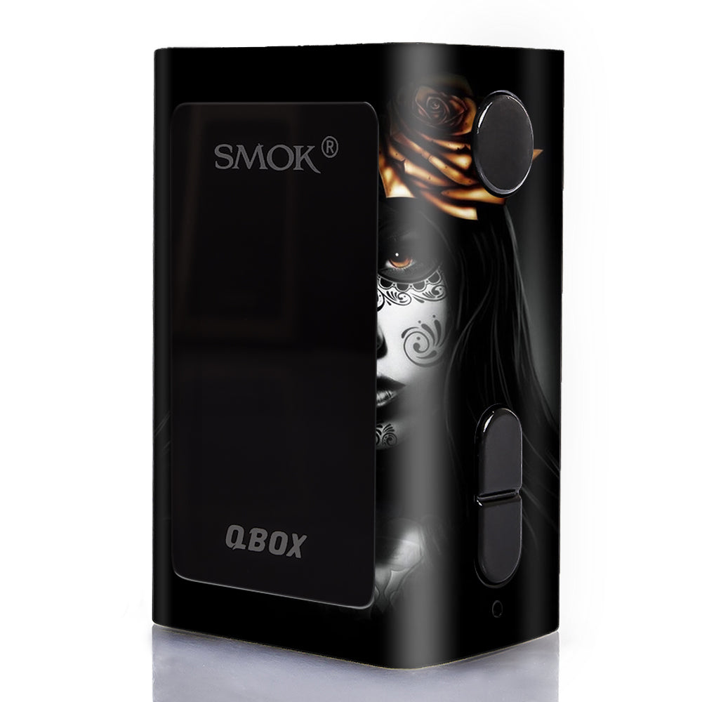  Dark Rose Tattoo Girl Smok Q-Box Skin