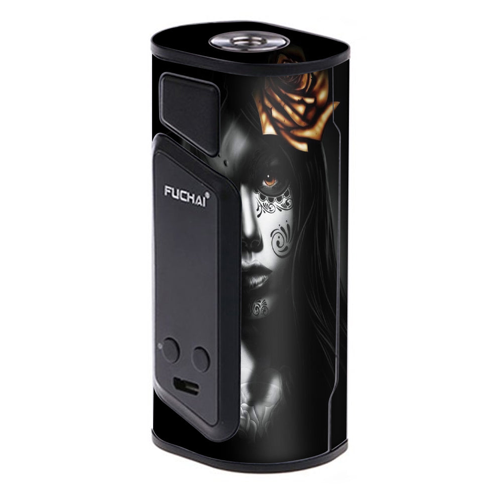  Dark Rose Tattoo Girl Sigelei Fuchai Duo-3 Skin