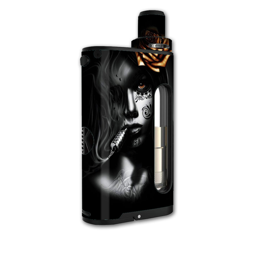  Dark Rose Tattoo Girl Kangertech Cupti Skin