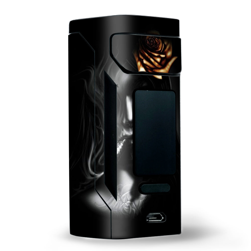  Dark Rose Tattoo Girl Wismec RX2 20700 Skin