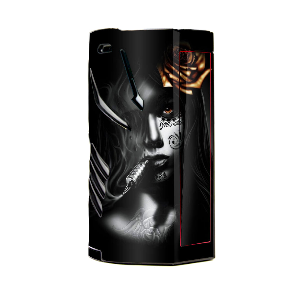  Dark Rose Tattoo Girl T-Priv 3 Smok Skin