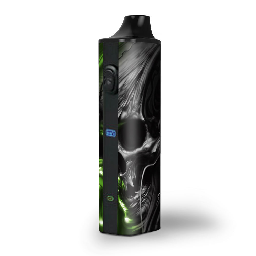  Dark Skull, Skeleton Neon Green Pulsar APX Skin