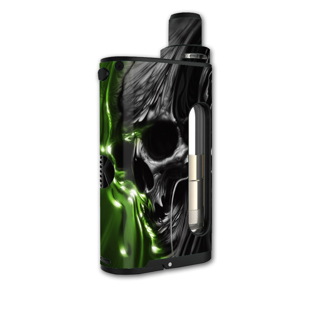  Dark Skull, Skeleton Neon Green Kangertech Cupti Skin