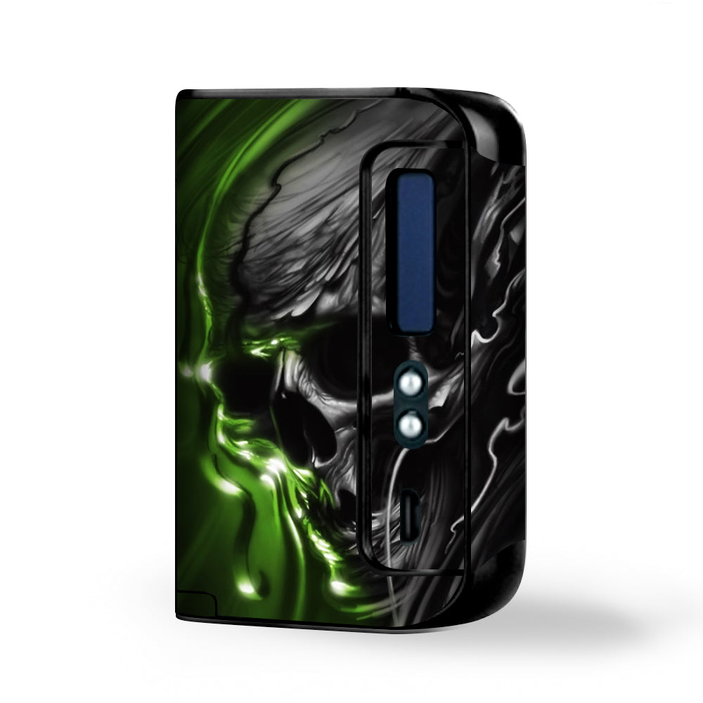  Dark Skull, Skeleton Neon Green Smok Osub King Skin