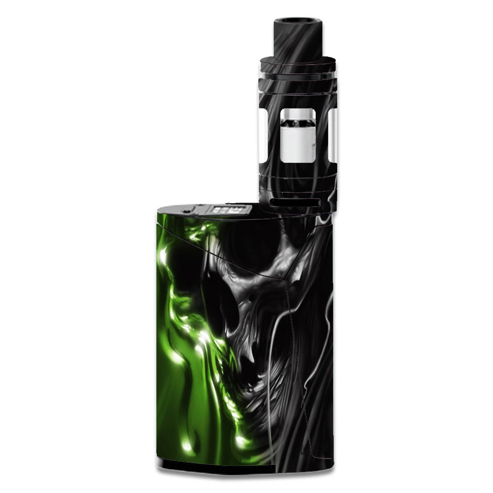 Dark Skull, Skeleton Neon Green Smok GX350 Skin