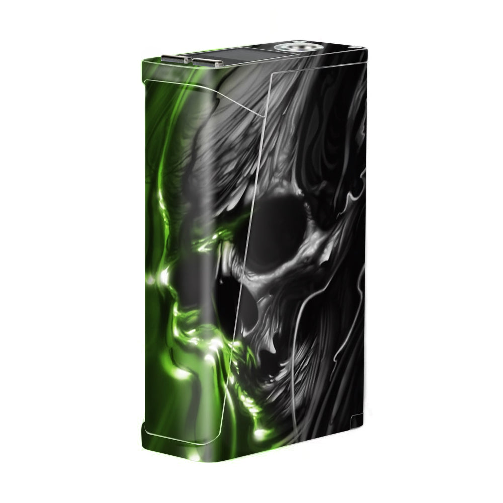  Dark Skull, Skeleton Neon Green Smok H-Priv Skin