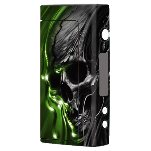  Dark Skull, Skeleton Neon Green Sigelei Fuchai 200W Skin