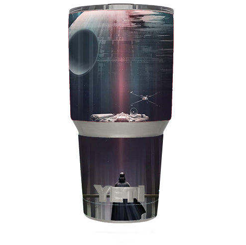  Darth At Death Star Yeti 30oz Rambler Tumbler Skin