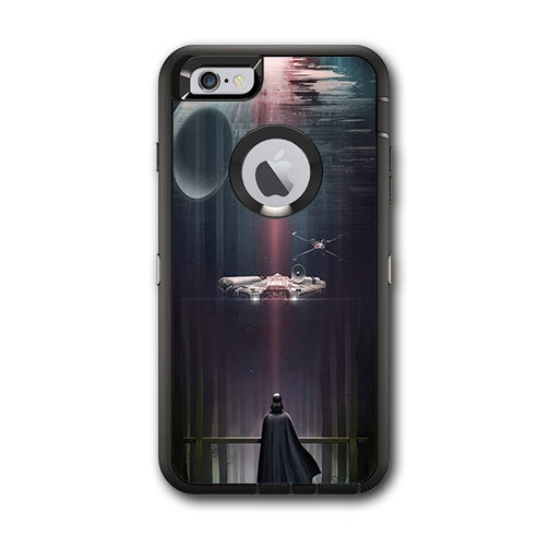  Darth At Death Star Otterbox Defender iPhone 6 PLUS Skin