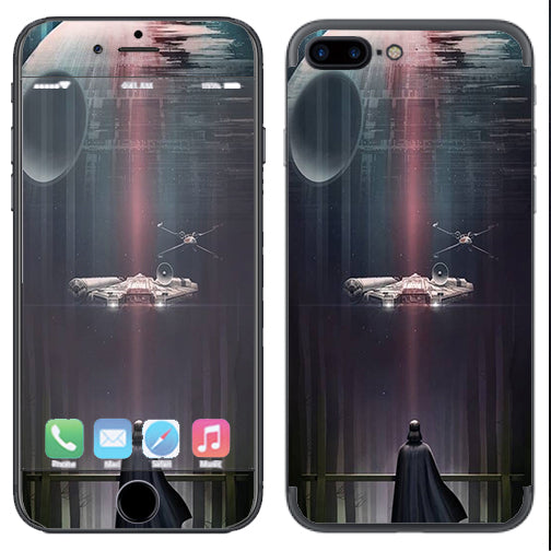  Darth At Death Star Apple  iPhone 7+ Plus / iPhone 8+ Plus Skin