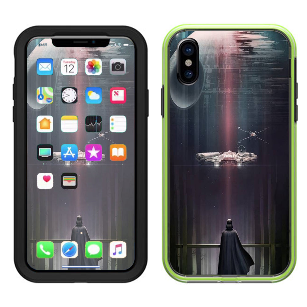  Darth At Death Star Lifeproof Slam Case iPhone X Skin