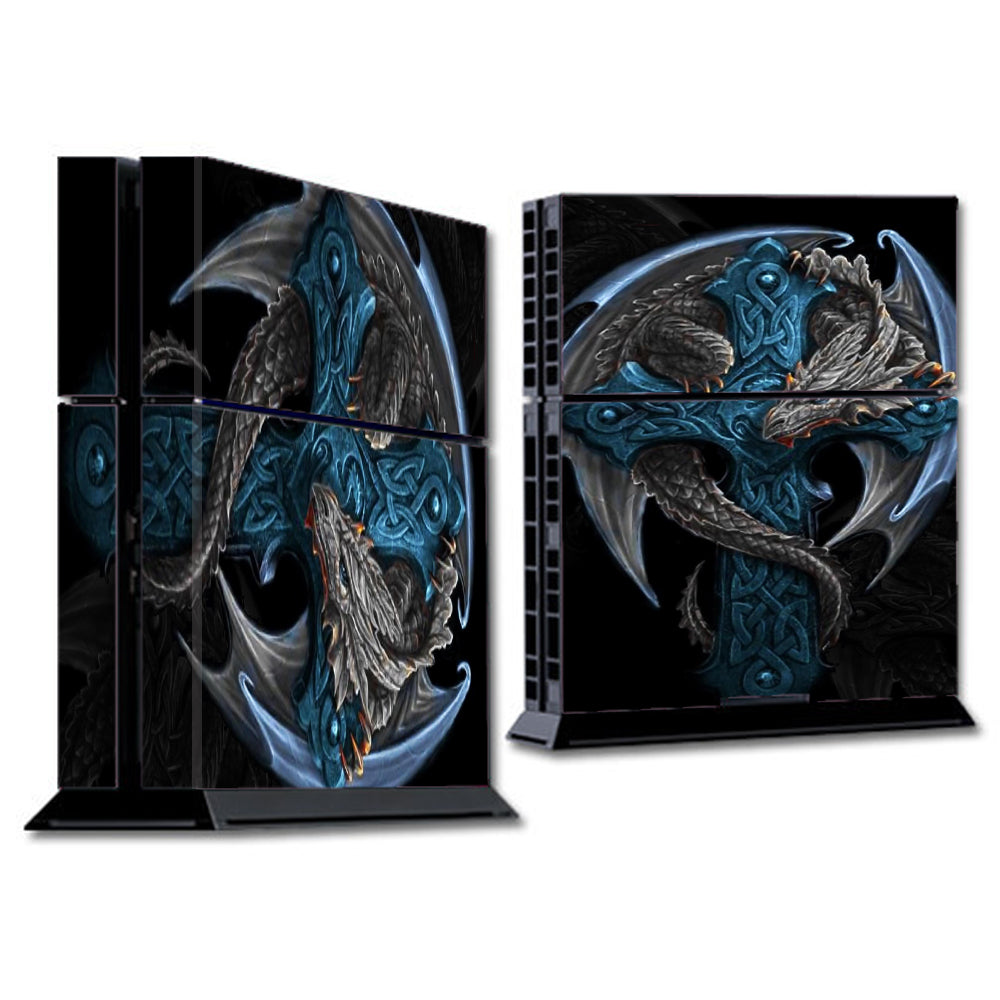  Dragon On Cross Sony Playstation PS4 Skin