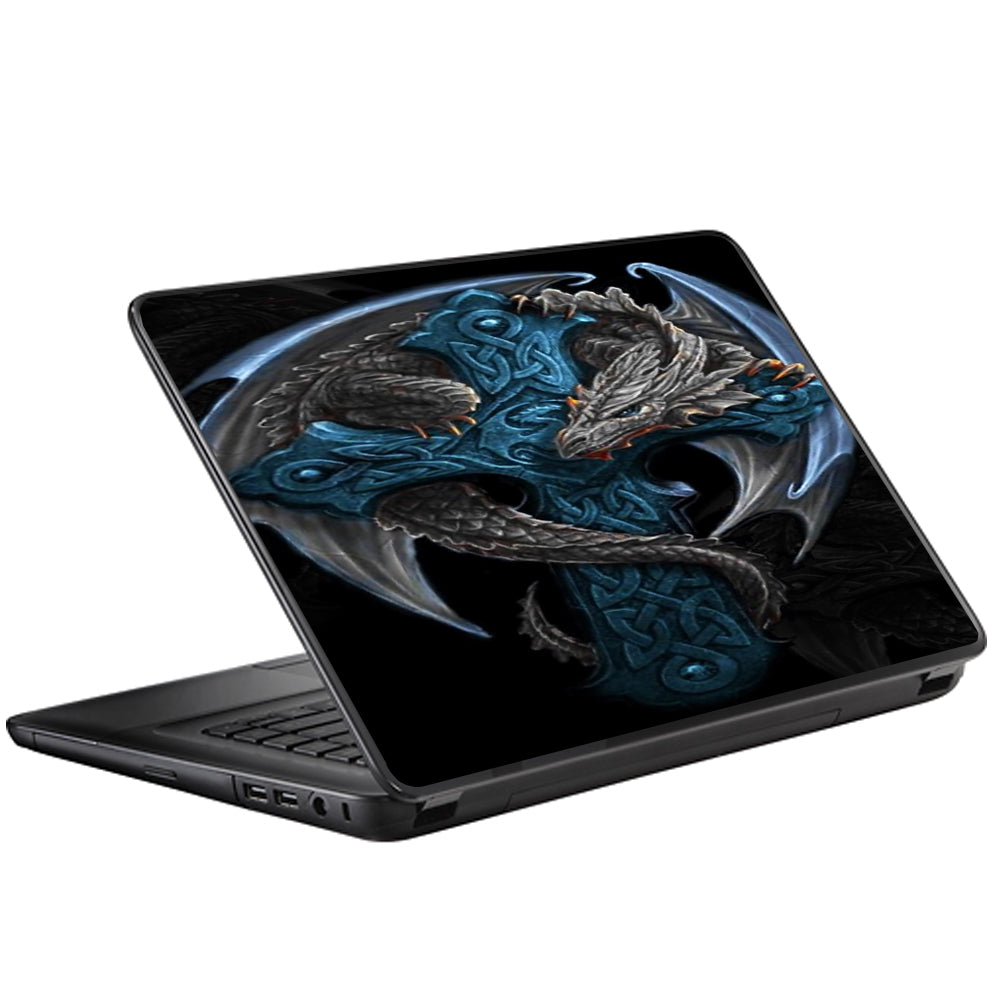  Dragon On Cross Universal 13 to 16 inch wide laptop Skin