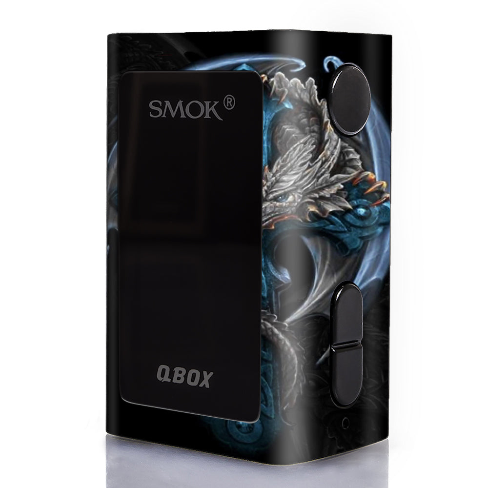  Dragon On Cross Smok Q-Box Skin