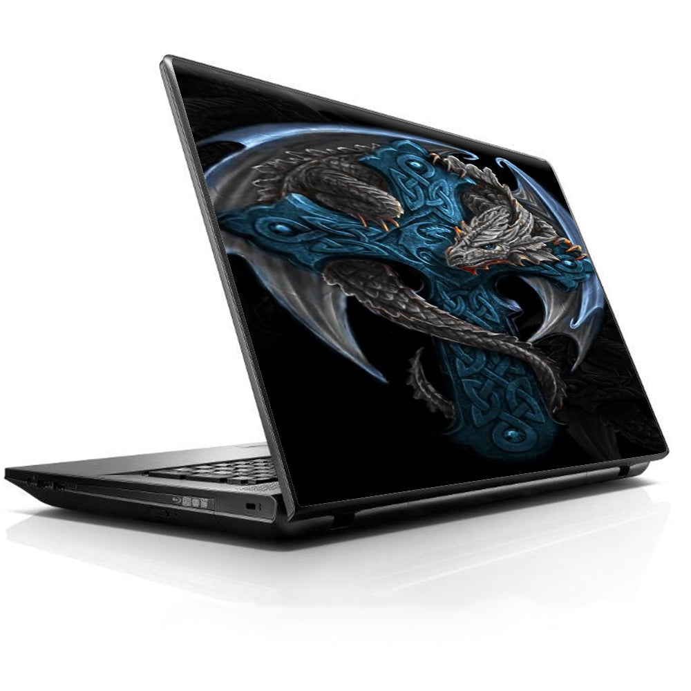  Dragon On Cross Universal 13 to 16 inch wide laptop Skin