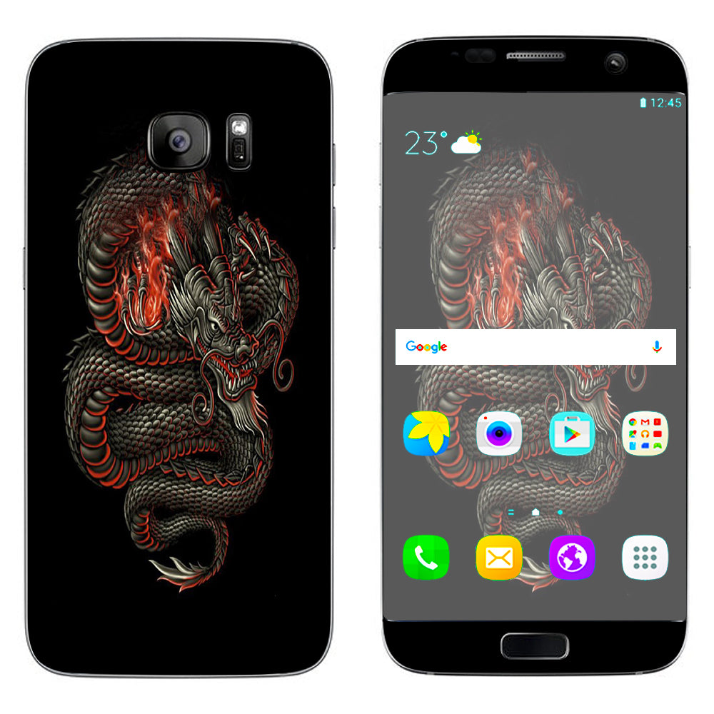  Dragon Snake Serpant Samsung Galaxy S7 Edge Skin