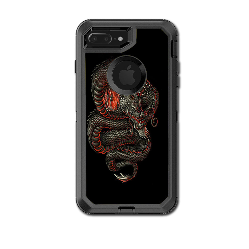  Dragon Snake Serpant Otterbox Defender iPhone 7+ Plus or iPhone 8+ Plus Skin