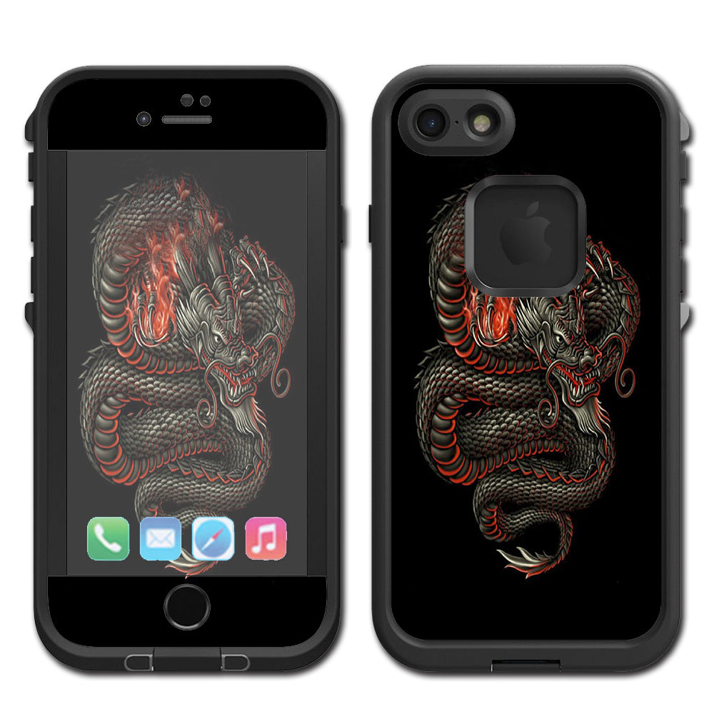  Dragon Snake Serpant Lifeproof Fre iPhone 7 or iPhone 8 Skin
