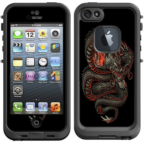  Dragon Snake Serpant Lifeproof Fre iPhone 5 Skin