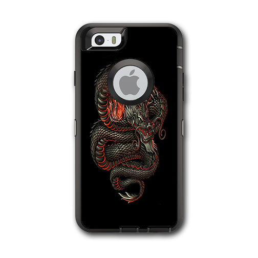  Dragon Snake Serpant Otterbox Defender iPhone 6 Skin