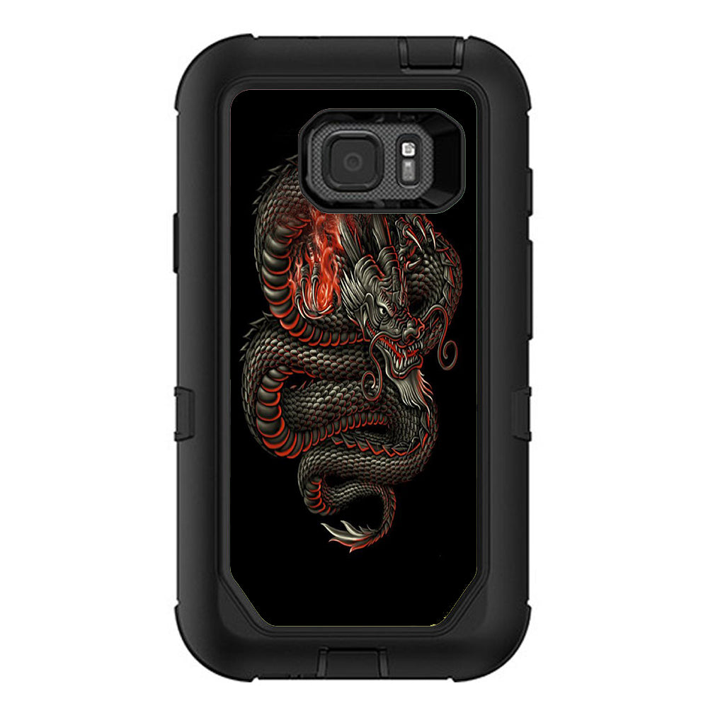  Dragon Snake Serpant Otterbox Defender Samsung Galaxy S7 Active Skin