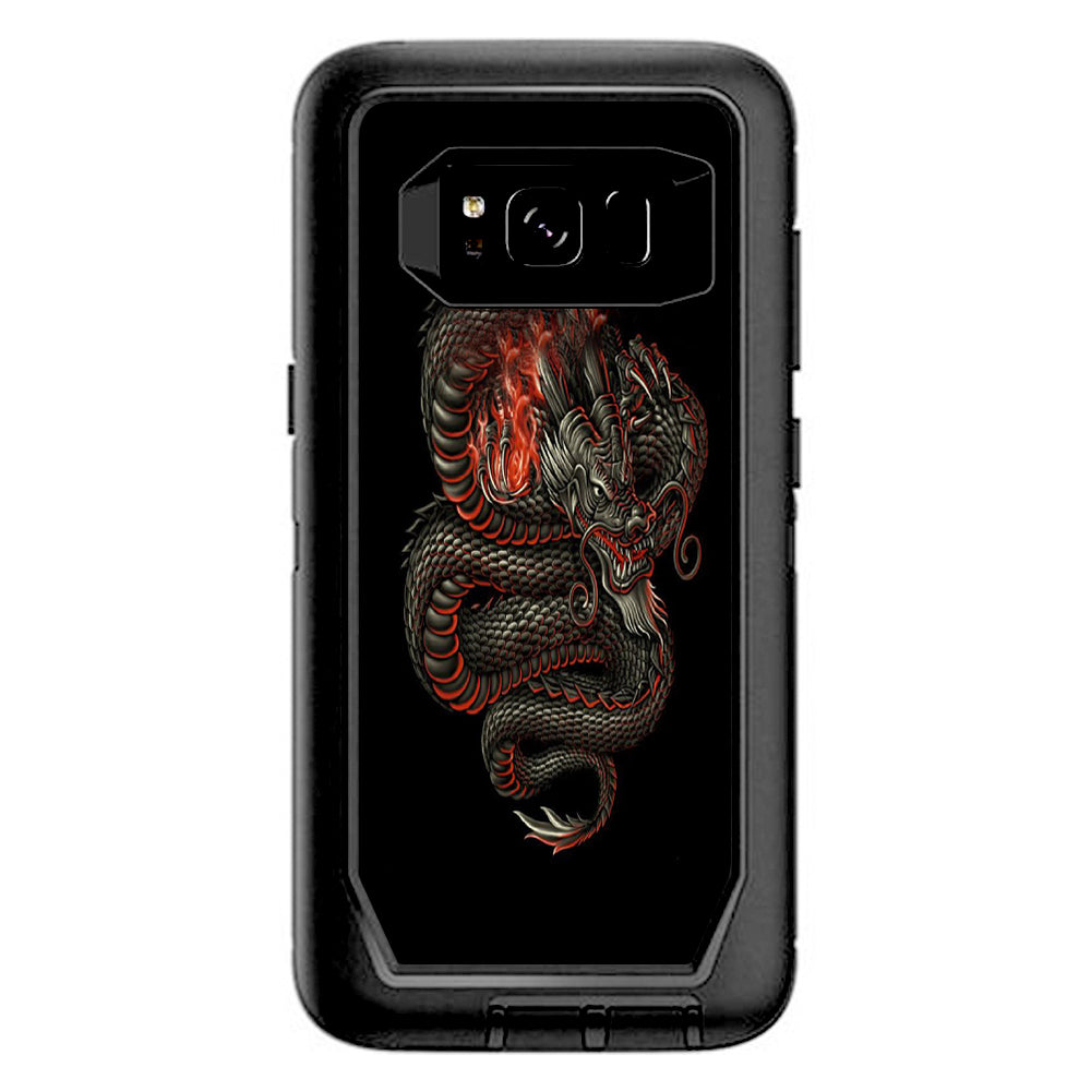  Dragon Snake Serpant Otterbox Defender Samsung Galaxy S8 Skin