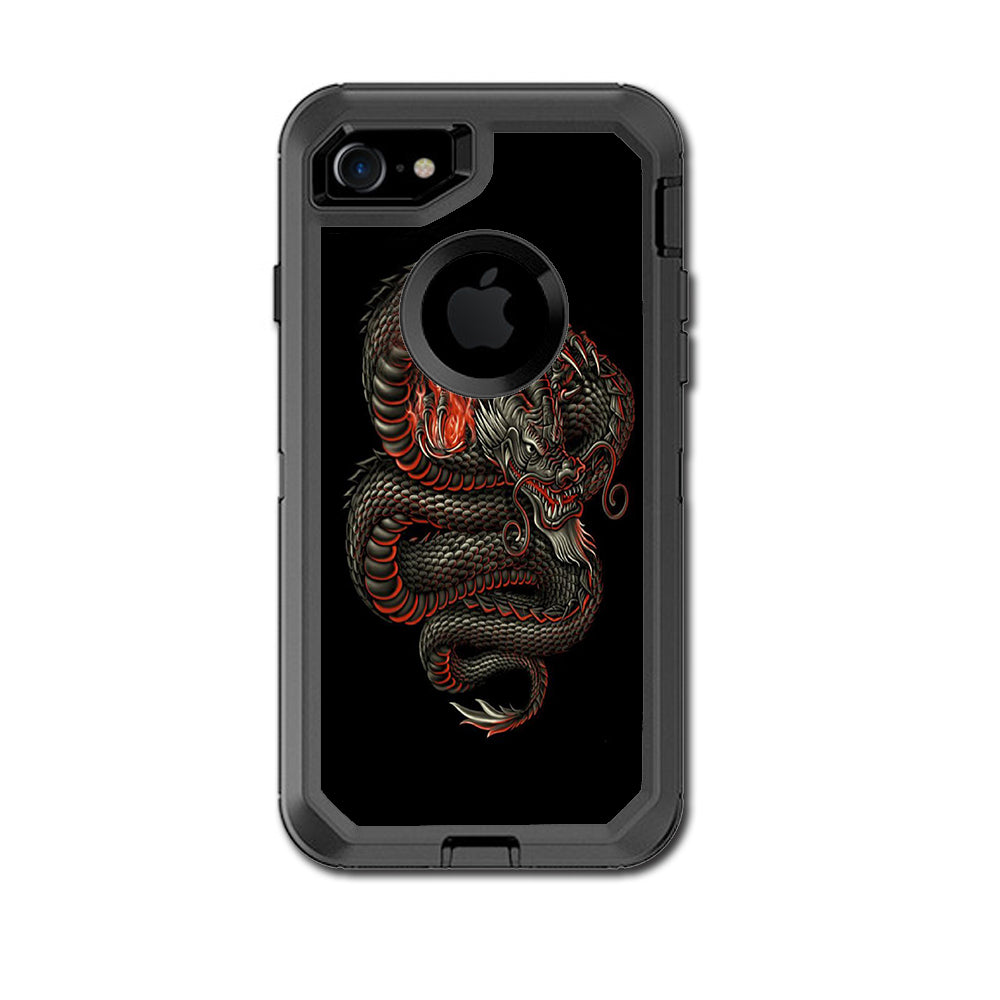  Dragon Snake Serpant Otterbox Defender iPhone 7 or iPhone 8 Skin