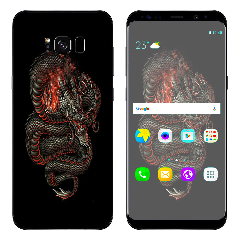  Dragon Snake Serpant Samsung Galaxy S8 Skin