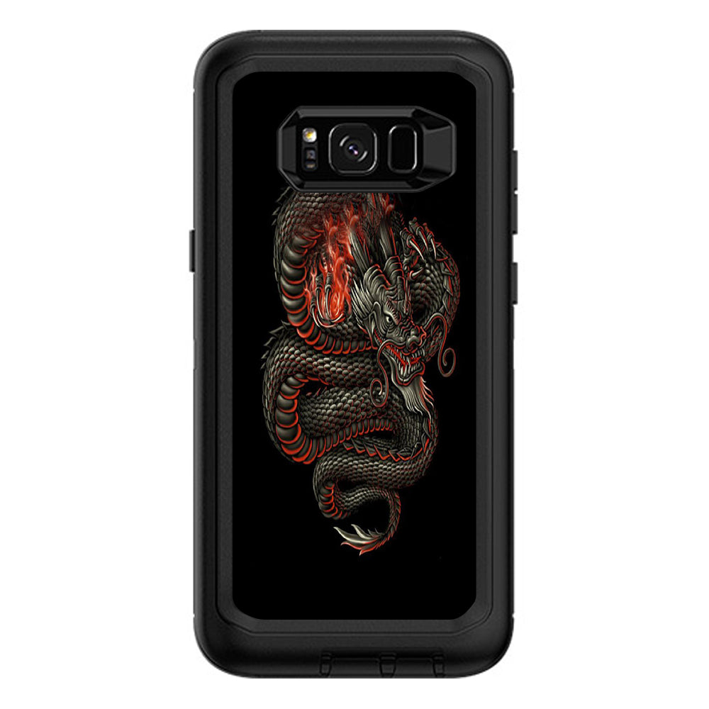  Dragon Snake Serpant Otterbox Defender Samsung Galaxy S8 Plus Skin