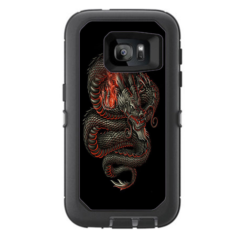  Dragon Snake Serpant Otterbox Defender Samsung Galaxy S7 Skin