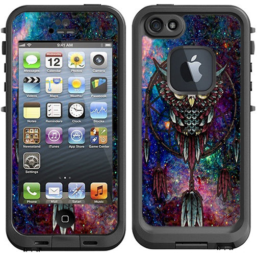  Dreamcatcher Owl In Color Lifeproof Fre iPhone 5 Skin