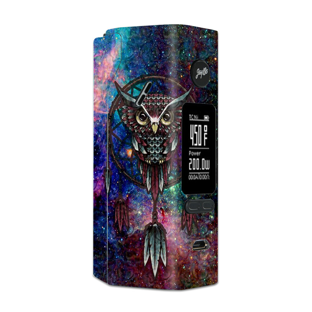  Dreamcatcher Owl In Color Wismec Reuleaux RX 2/3 combo kit Skin