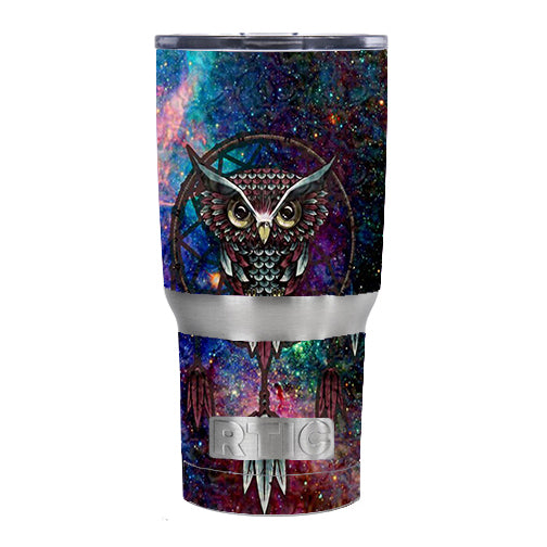  Dreamcatcher Owl In Color RTIC 20oz Tumbler Skin