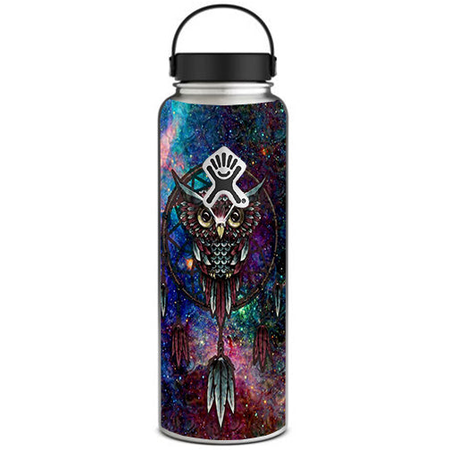  Dreamcatcher Owl In Color Hydroflask 40oz Wide Mouth Skin