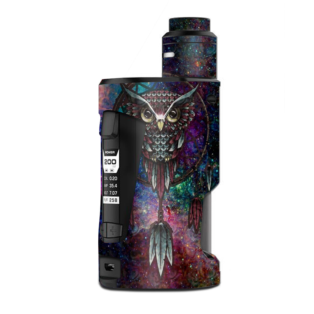 Dreamcatcher Owl In Color G Box Squonk Geek Vape Skin