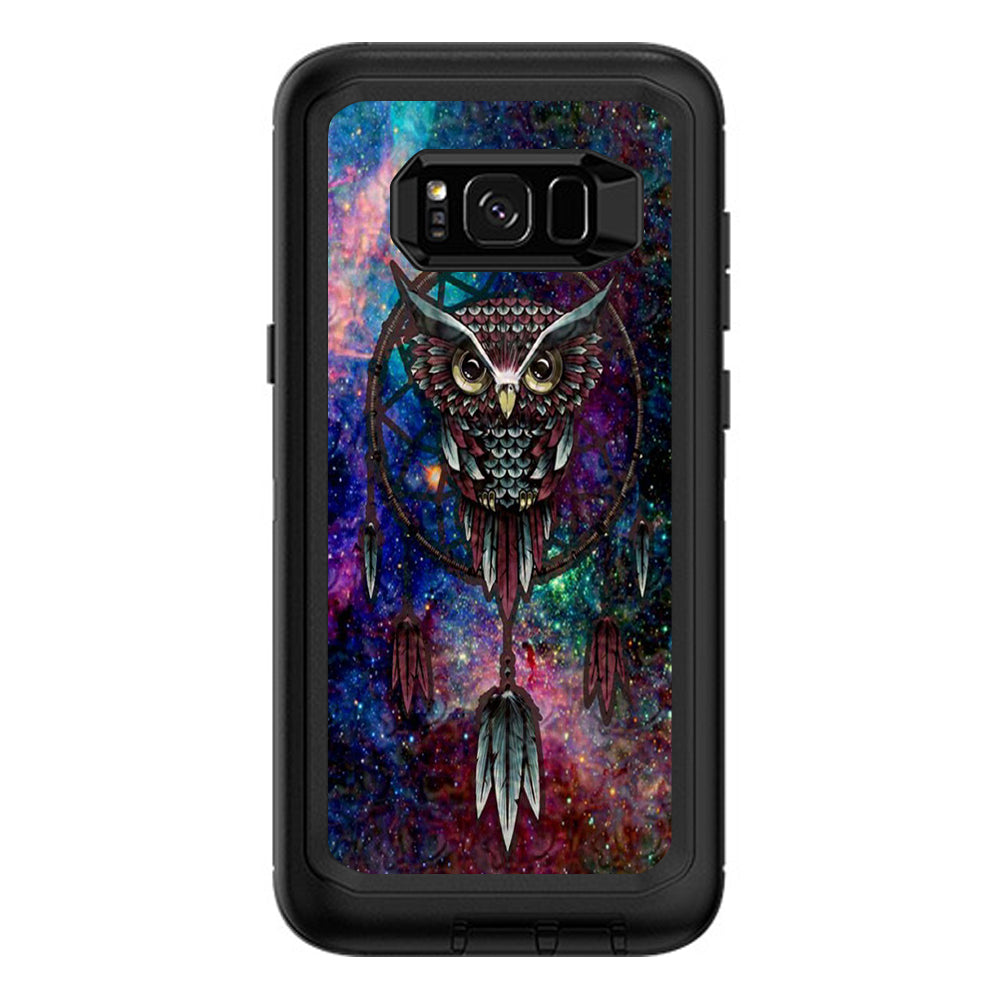  Dreamcatcher Owl In Color Otterbox Defender Samsung Galaxy S8 Plus Skin
