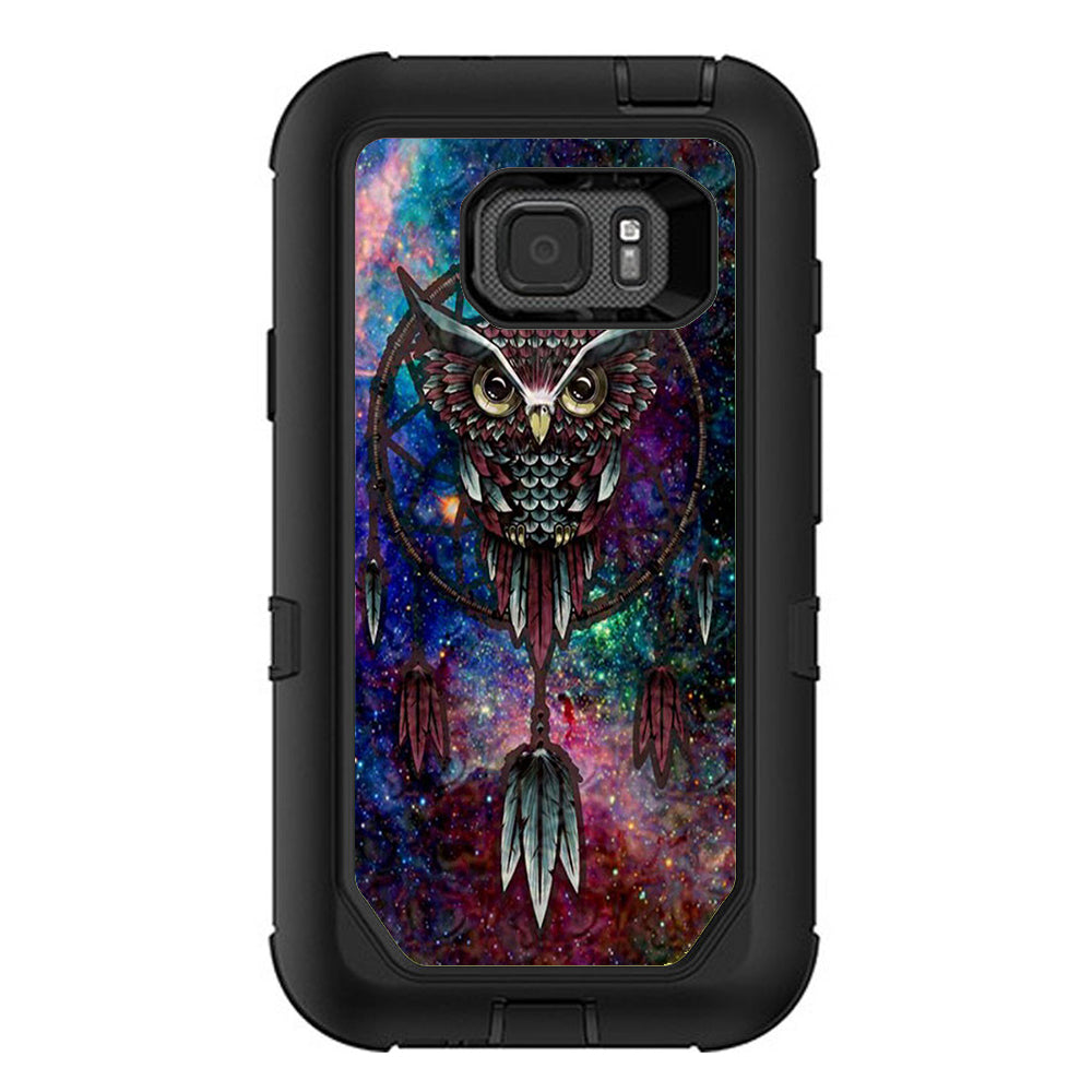  Dreamcatcher Owl In Color Otterbox Defender Samsung Galaxy S7 Active Skin