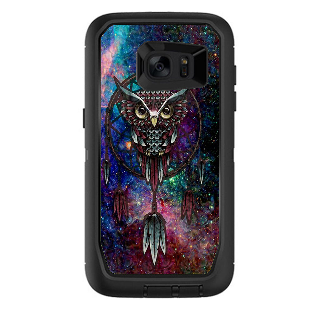  Dreamcatcher Owl In Color Otterbox Defender Samsung Galaxy S7 Edge Skin