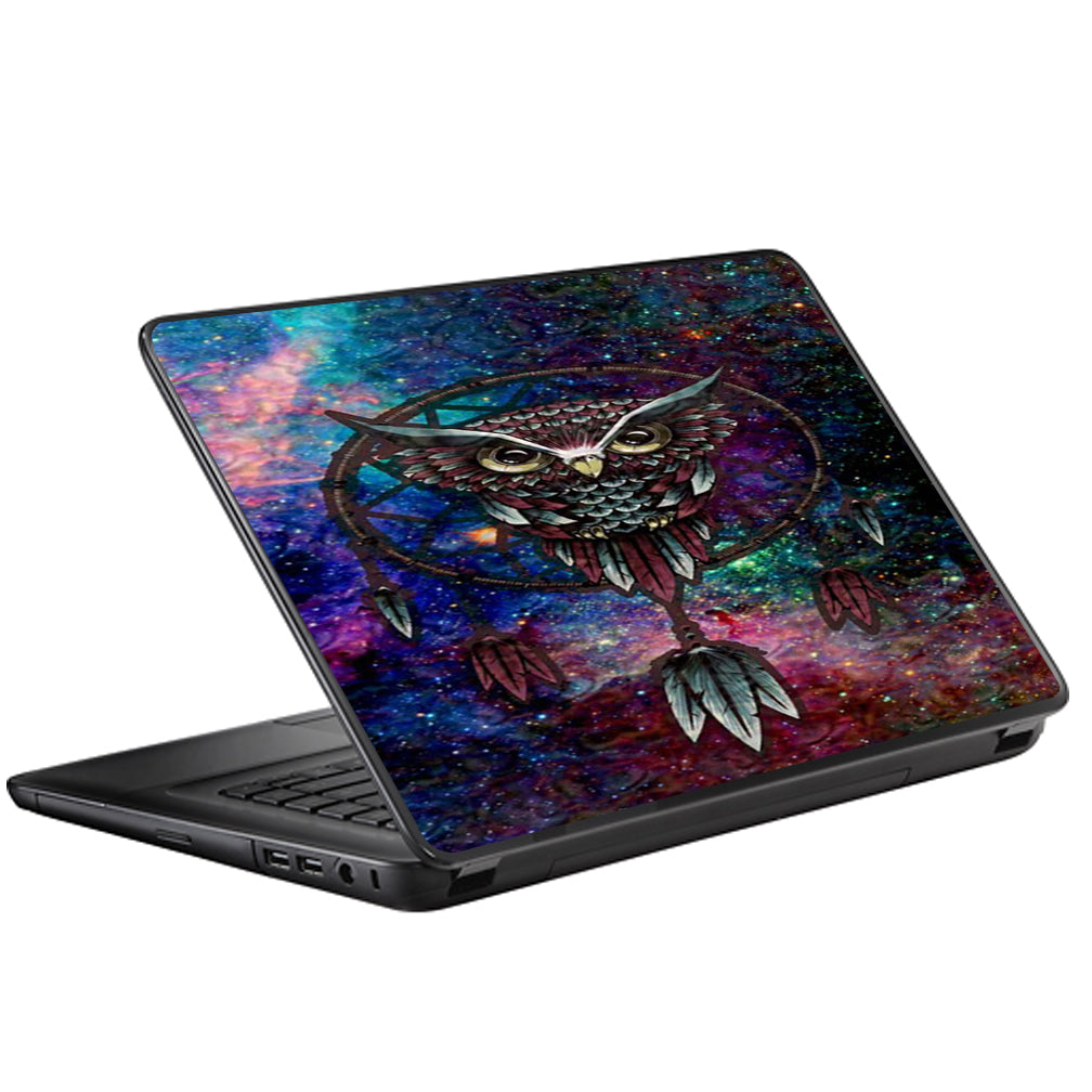  Dreamcatcher Owl In Color Universal 13 to 16 inch wide laptop Skin