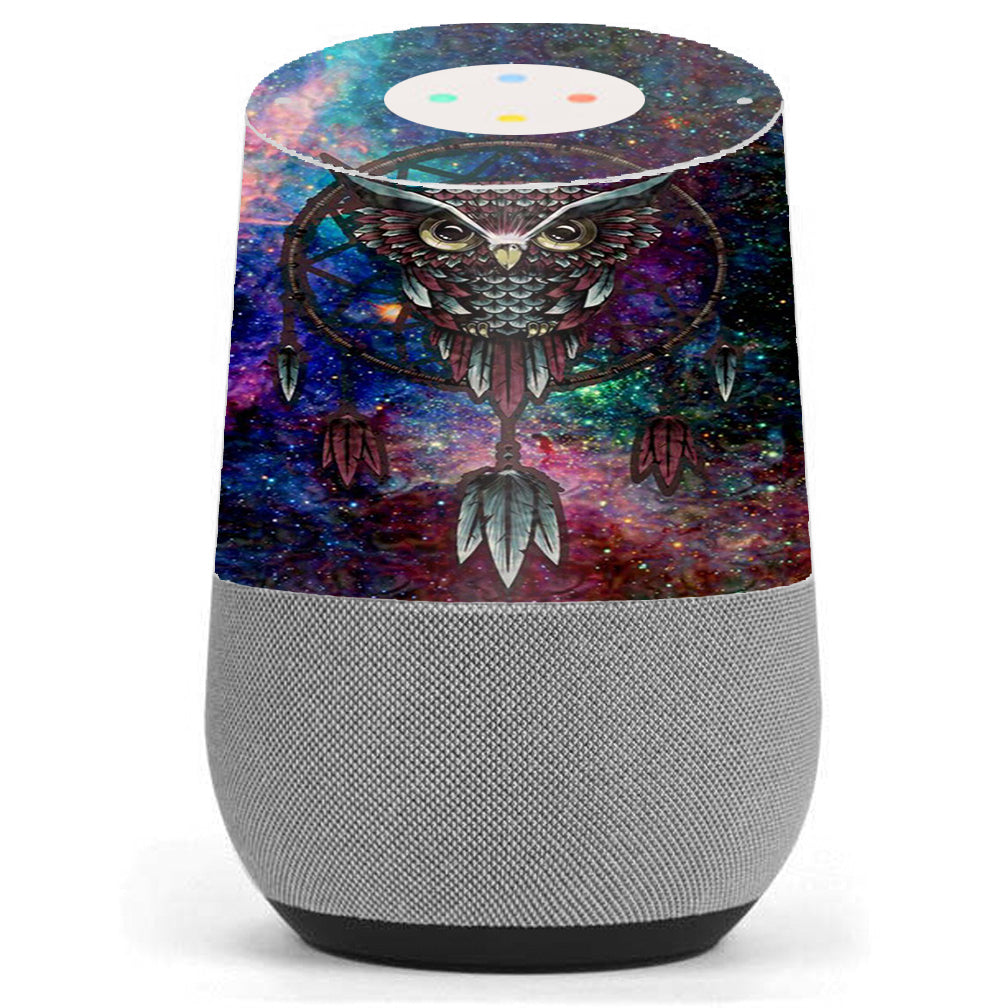  Dreamcatcher Owl In Color Google Home Skin