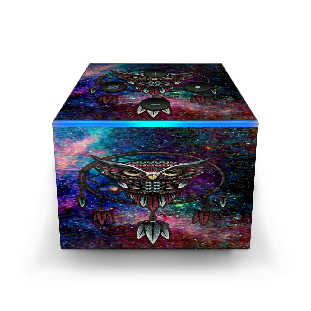  Dreamcatcher Owl In Color Amazon Fire TV Cube Skin