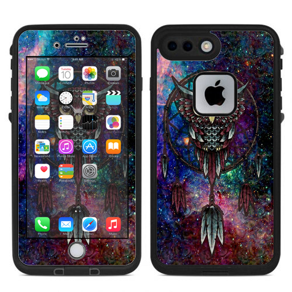  Dreamcatcher Owl In Color Lifeproof Fre iPhone 7 Plus or iPhone 8 Plus Skin