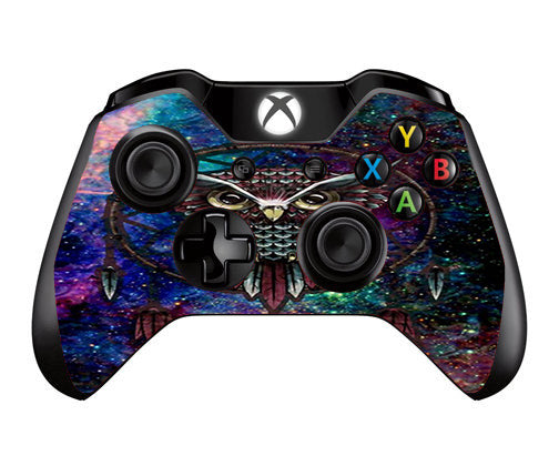 Dreamcatcher Owl In Color Microsoft Xbox One Controller Skin