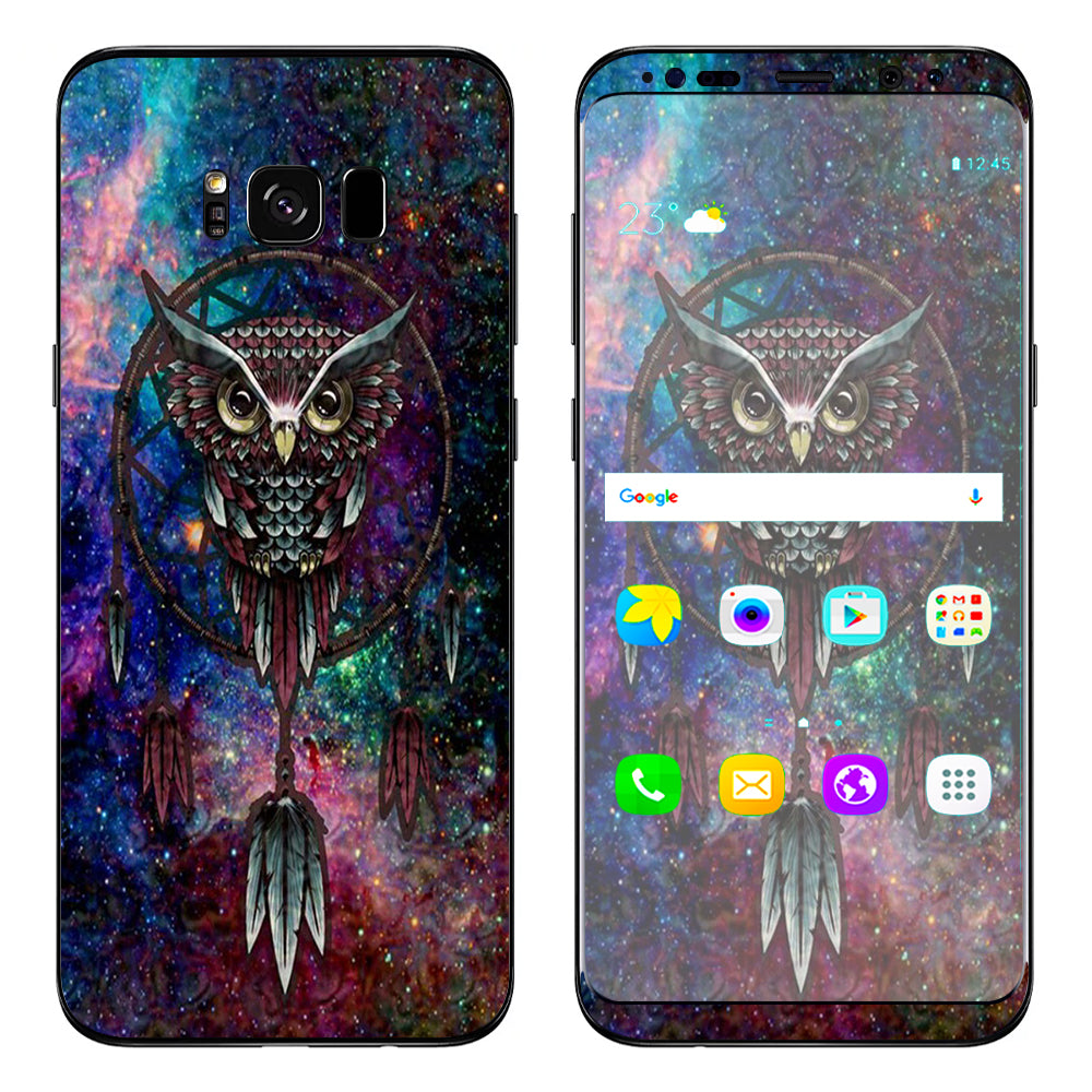  Dreamcatcher Owl In Color Samsung Galaxy S8 Plus Skin