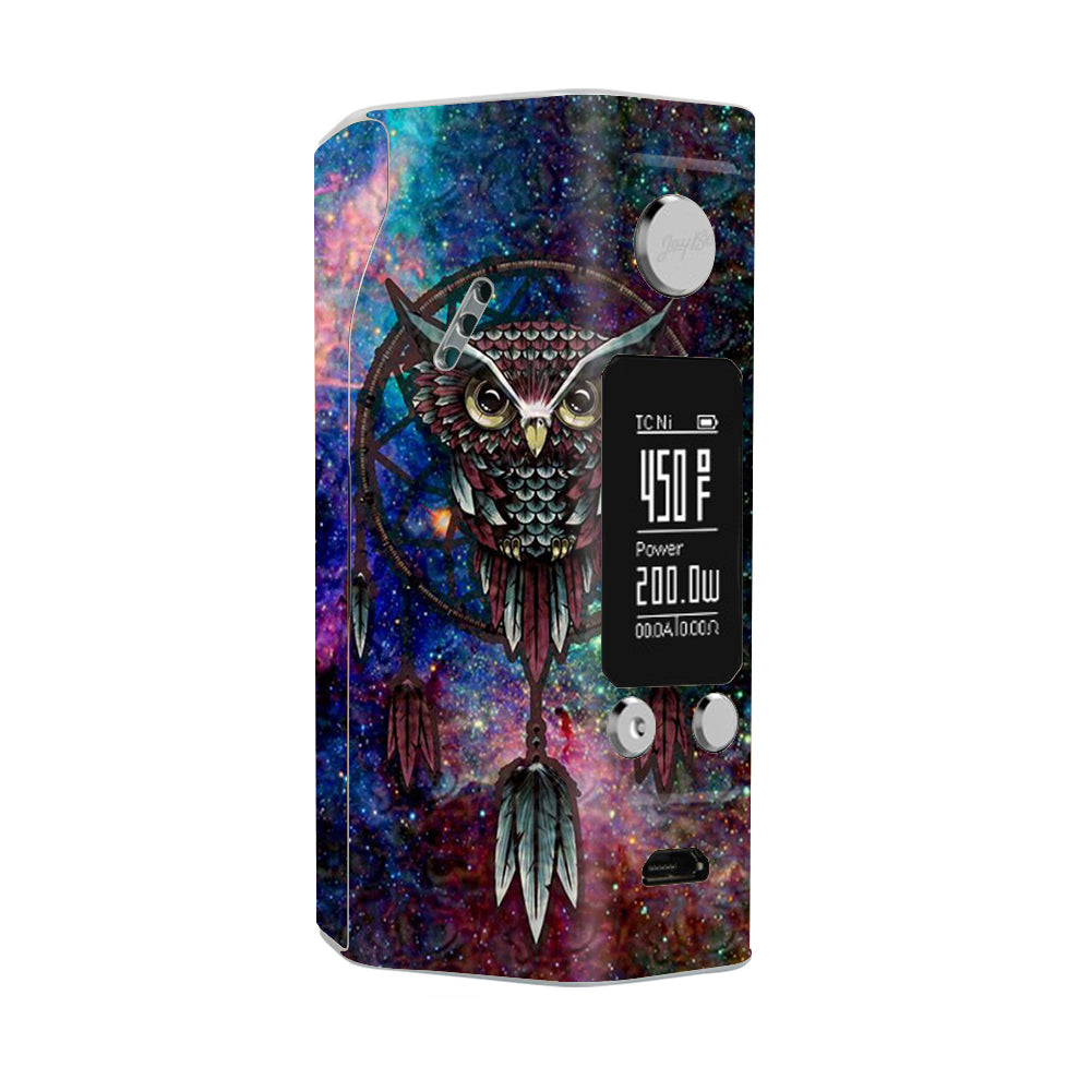  Dreamcatcher Owl In Color Wismec Reuleaux RX200S Skin