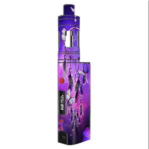 Dreamcatcher Butterflies Purple Kangertech Topbox Mini Skin
