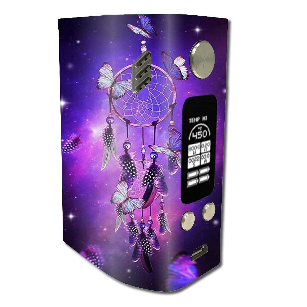  Dreamcatcher Butterflies Purple Wismec Reuleaux RX300 Skin